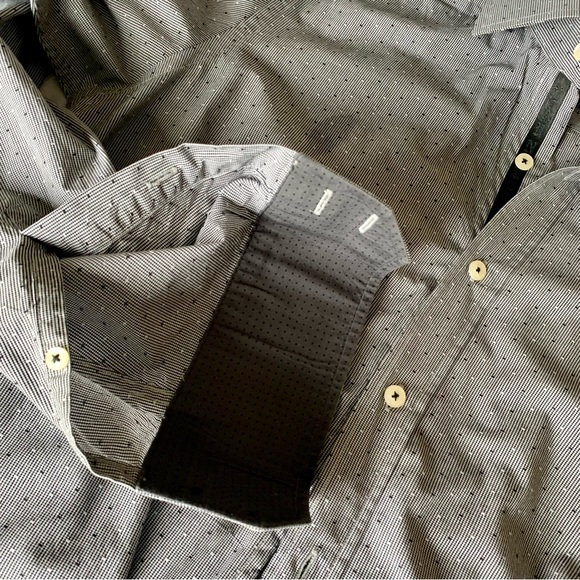 English Laundry Dress Shirt Flip cuffs Sz. 15.5 - Picture 8 of 8